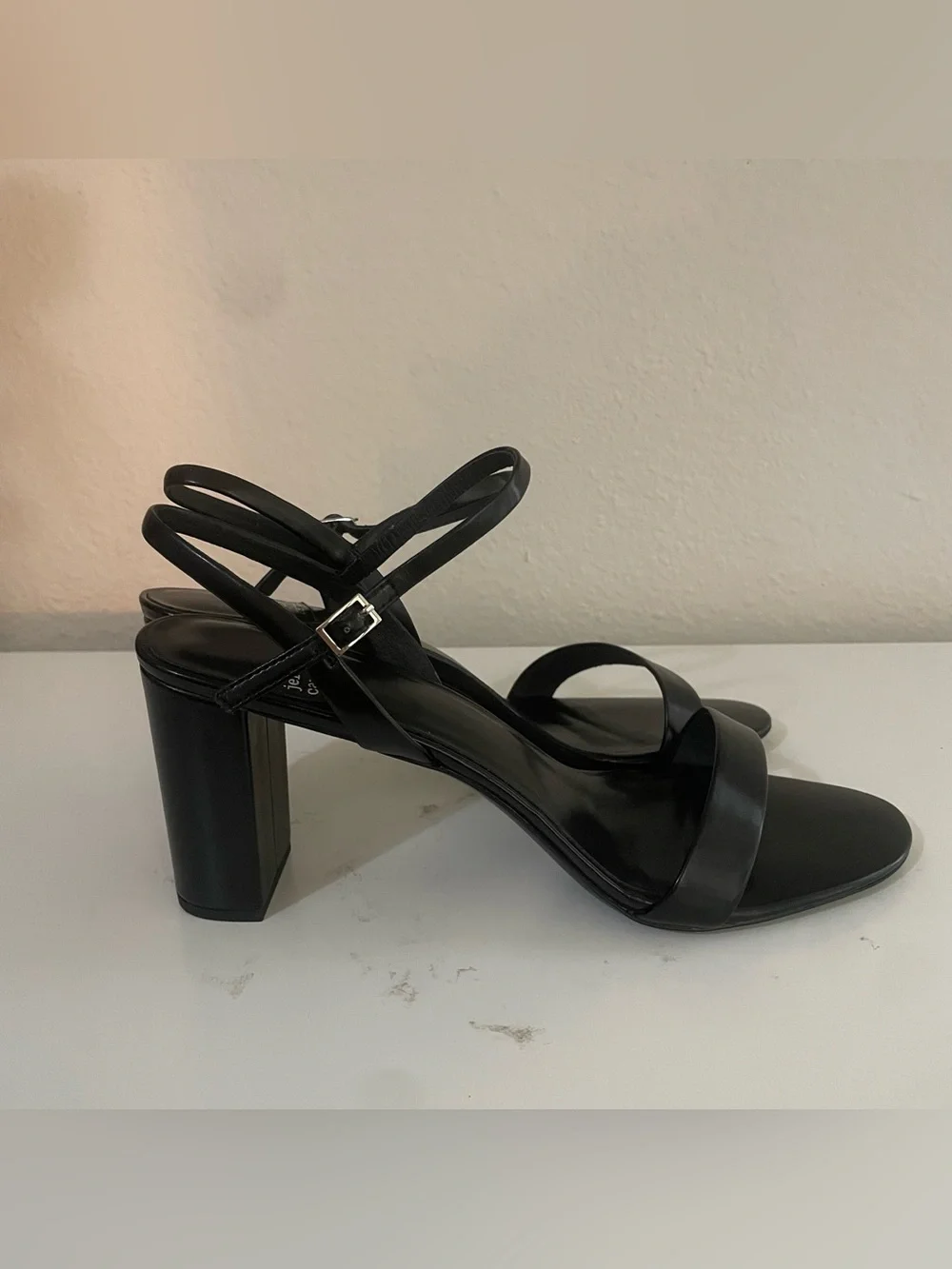 Jeffrey Campbell Go-There Block Heel Sandal Size 10 NEW